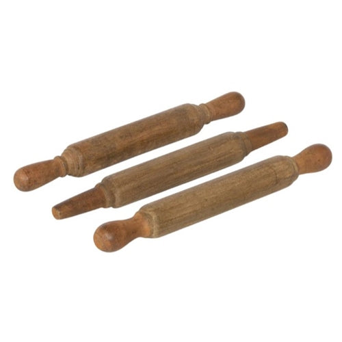 18" Wood Rolling Pins, 3 Style Options