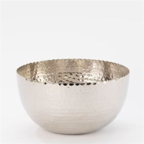 Hammered Bowl - Nickel