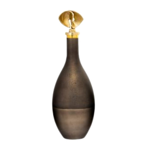 Bronze Bottle with Gold Stopper