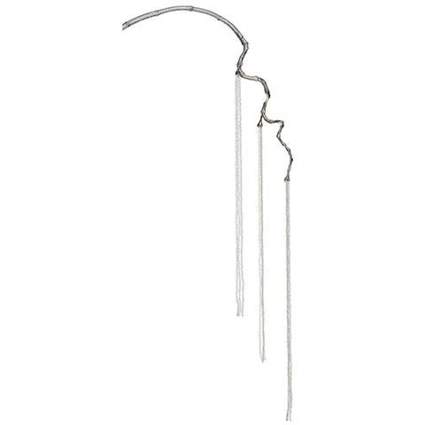 Hanging Spray - Clear Beaded, 40" L