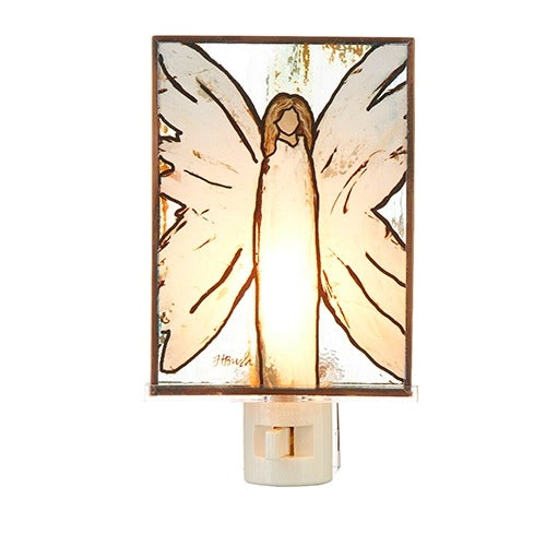 Night Light - Stained Glass Angel