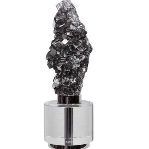 Pyrite Sculpture on Crystal Base