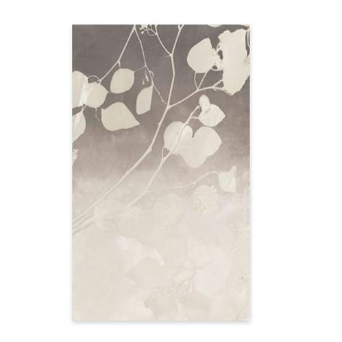 Grey and White Eucalyptus Print- A