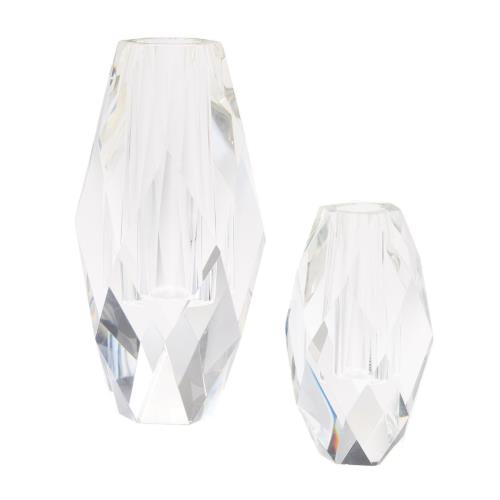 Crystal Vases, 2 Size Options