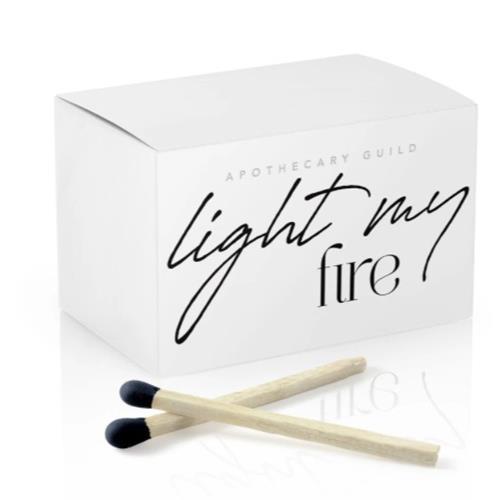 Light my Fire Matches Refill - White Stick with Black Tip