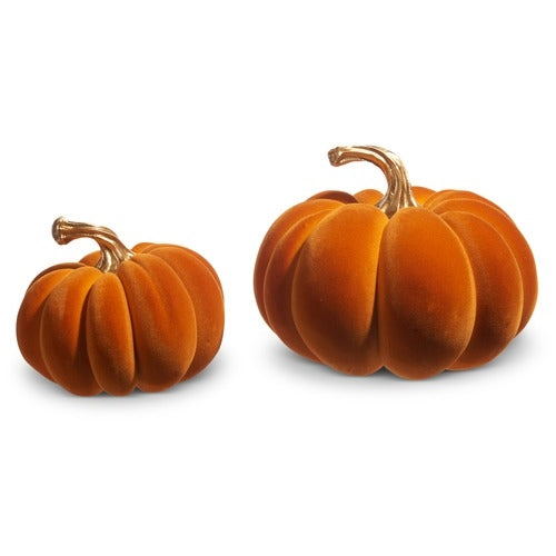 Pumpkins - Velvet Orange, 2 Assortment Sizes