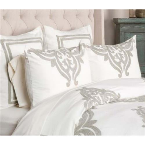 Ivory 6pc Duvet Set - King