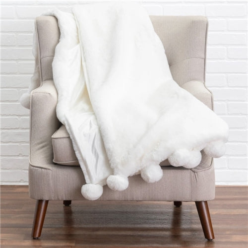 Snow Ivory Throw