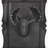 Black Moose Plaque