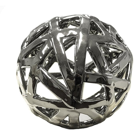 Cutout Silver Orb