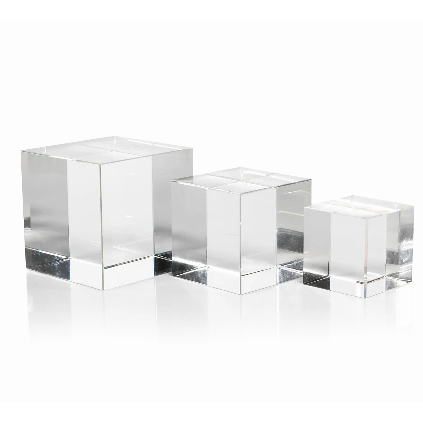 Crystal Glass Cube - Small