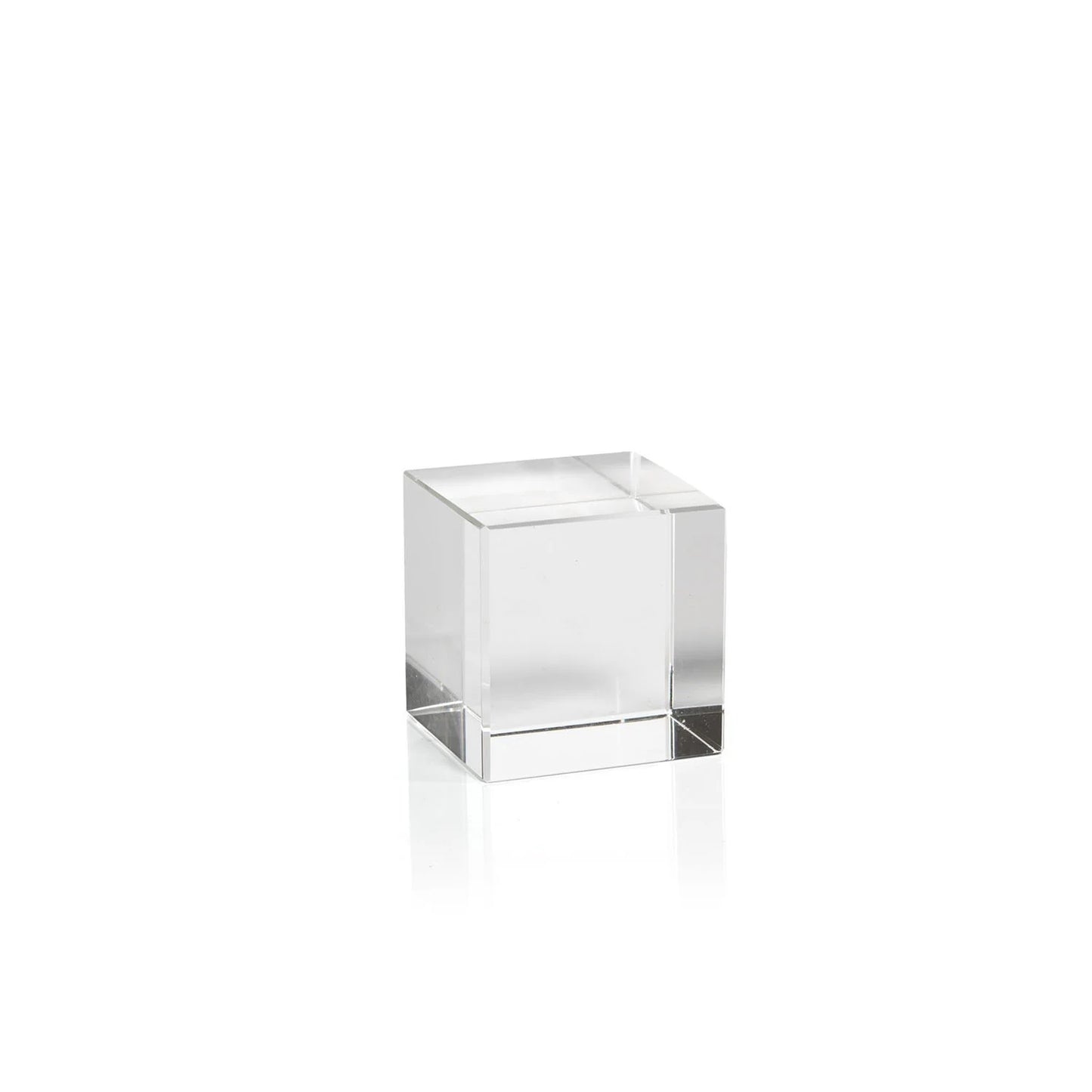 Crystal Glass Cube - Small