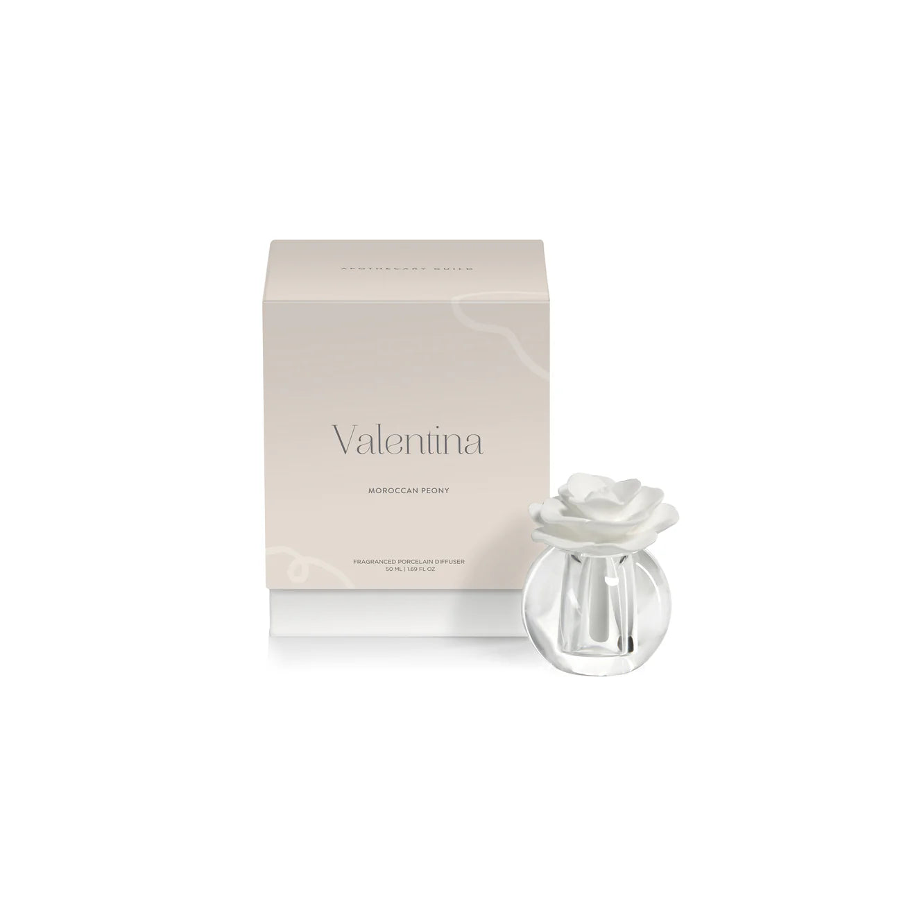Crystal Ball Diffuser - Moroccan Peony