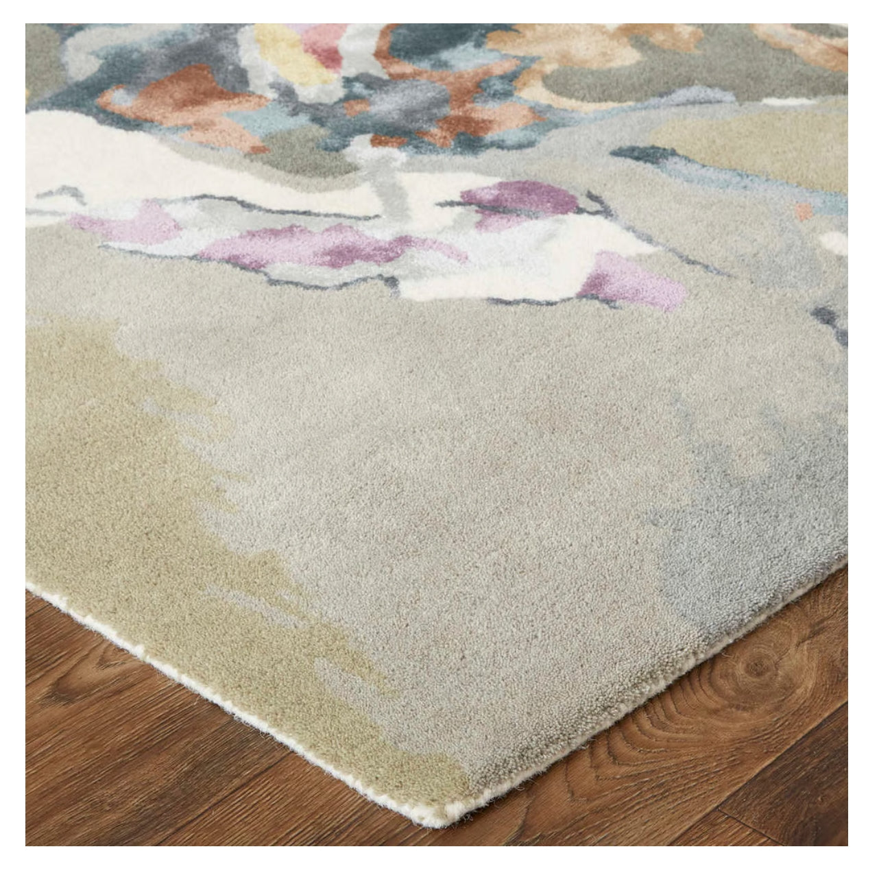 Dafney Floral and Botanical Hand Tufted Rug, 10' x 14'