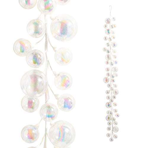 4' Ball Garland - Iridescent