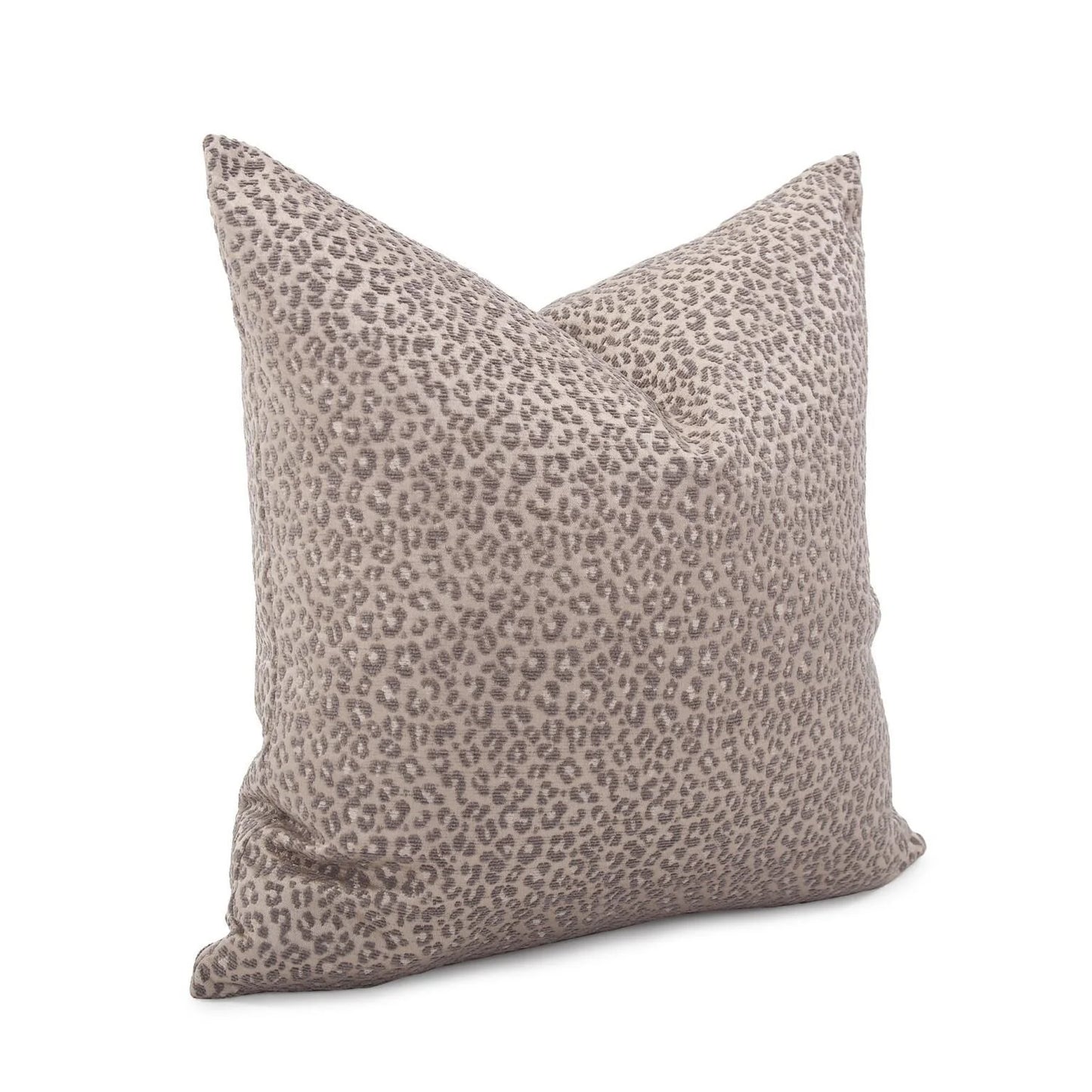 The Lynx Taupe Pillow - 24" x 24"
