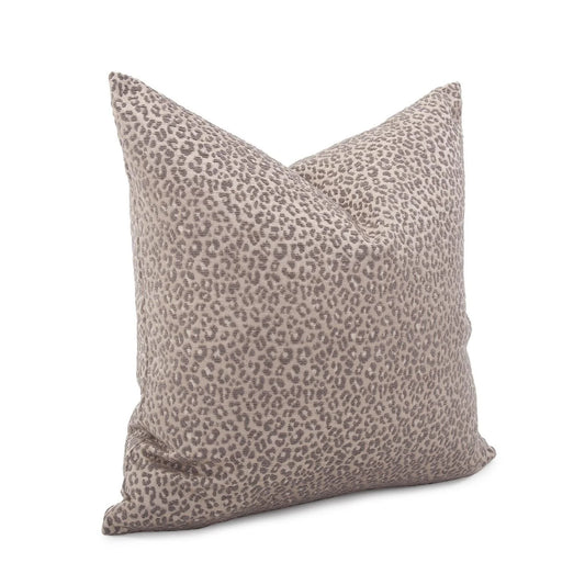 The Lynx Taupe Pillow - 24" x 24"