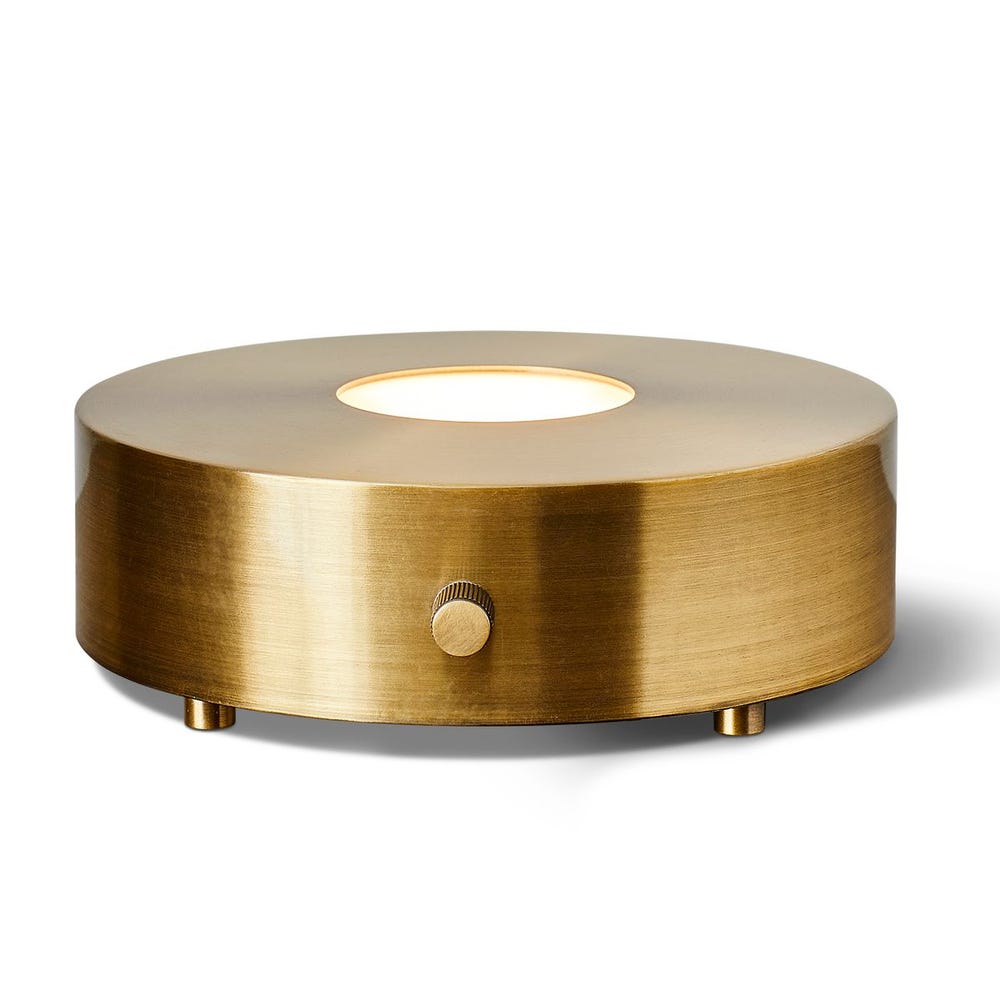 Lighted Plateau Lamp - Round