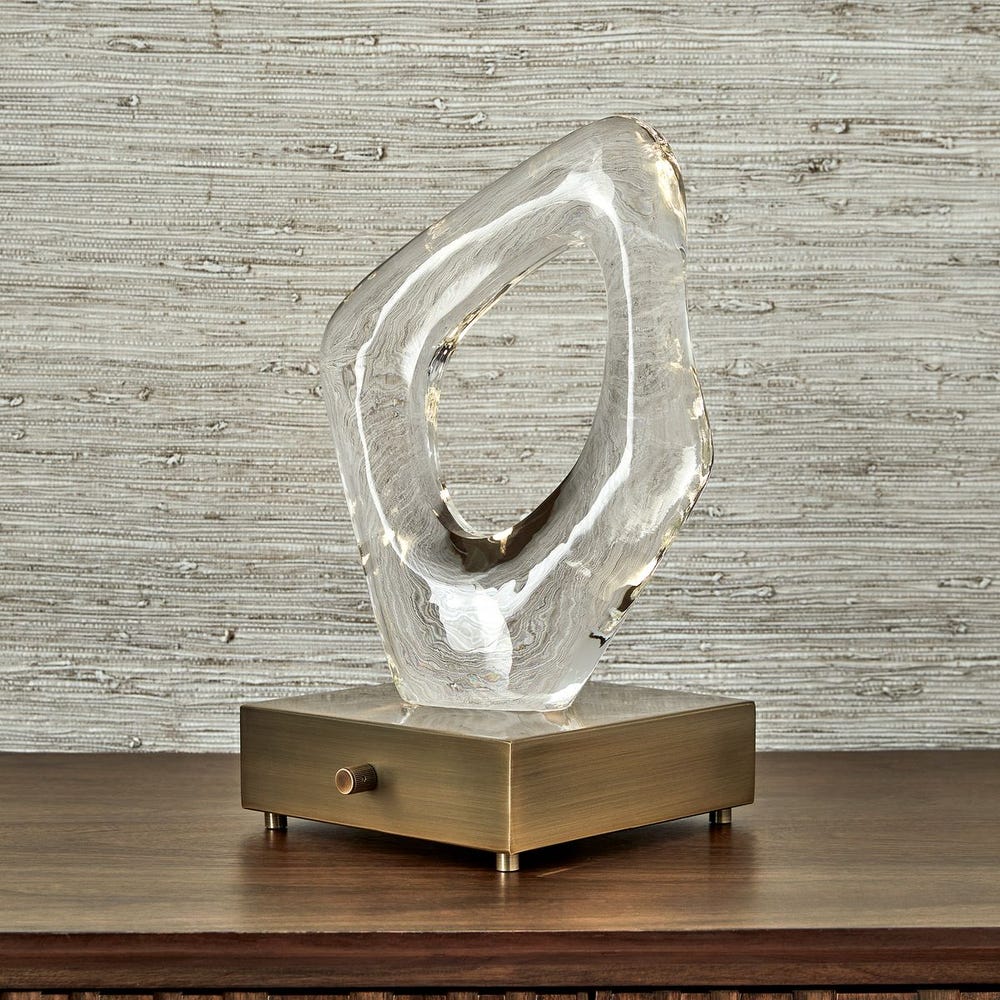 Lighted Plateau Lamp - Square
