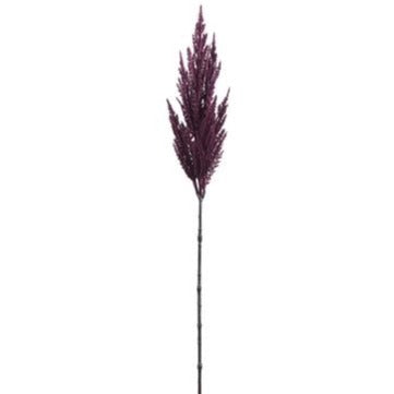 Pampas Grass Spray - 37" Purple