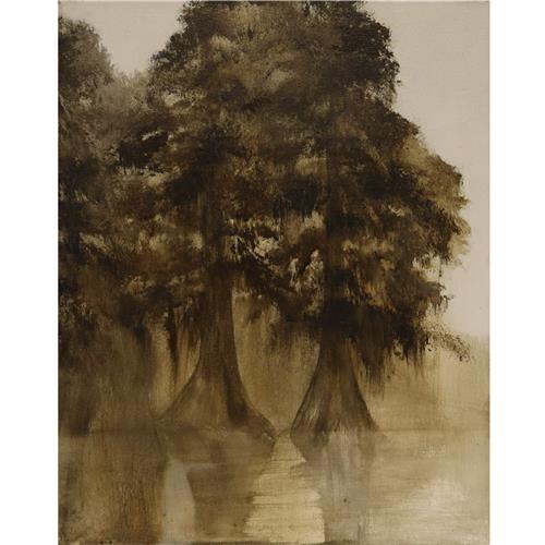 Original Brown Sepia Swamp One - 16" x 20"