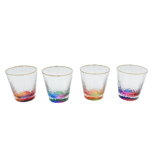 Colorful Cocktail Glasses, Set of 4