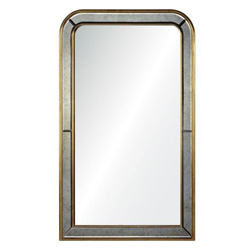 Gold Leaf Antique Mirror