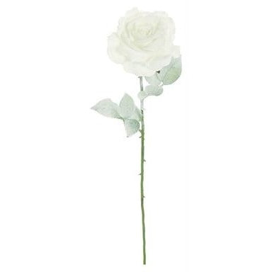 Frosted Georgia Rose - 26" White