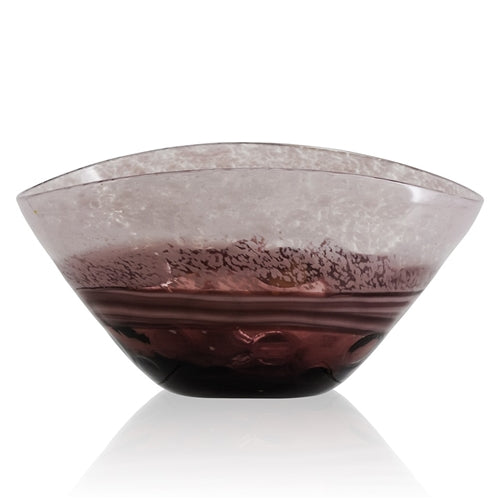 Mauve Glass Bowl