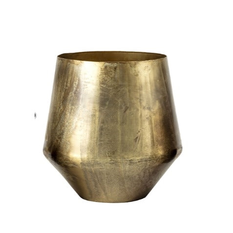 Gold Iron Planter