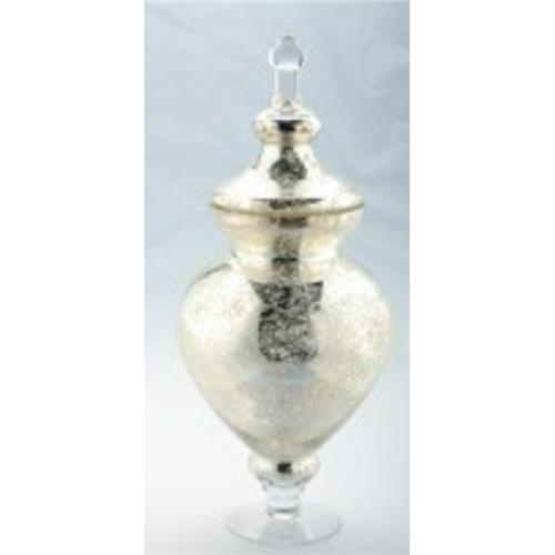 Mercury Glass Urn