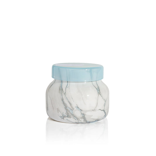 Blue Jean Modern Marble Petite Candle