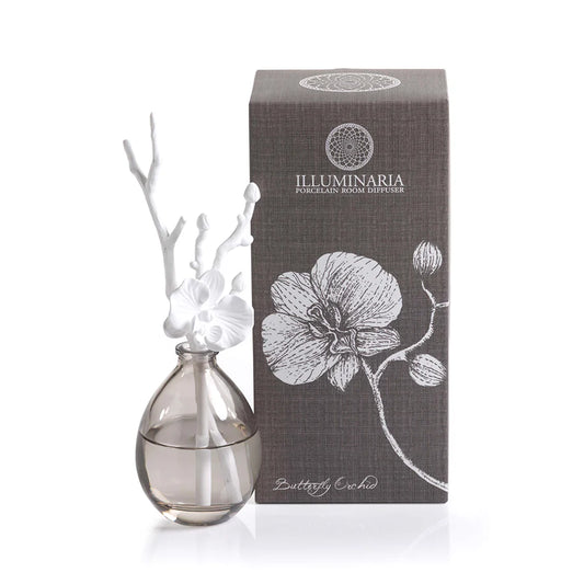 Porcelain Branch Diffuser - Butterfly Orchid