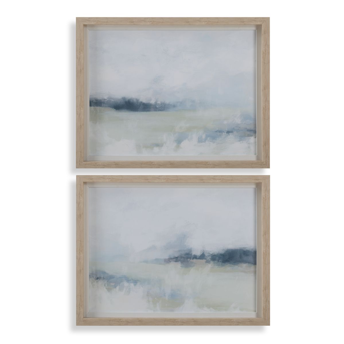 Blue Abstract Landscape