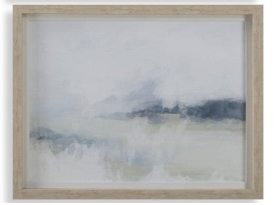 Blue Abstract Landscape