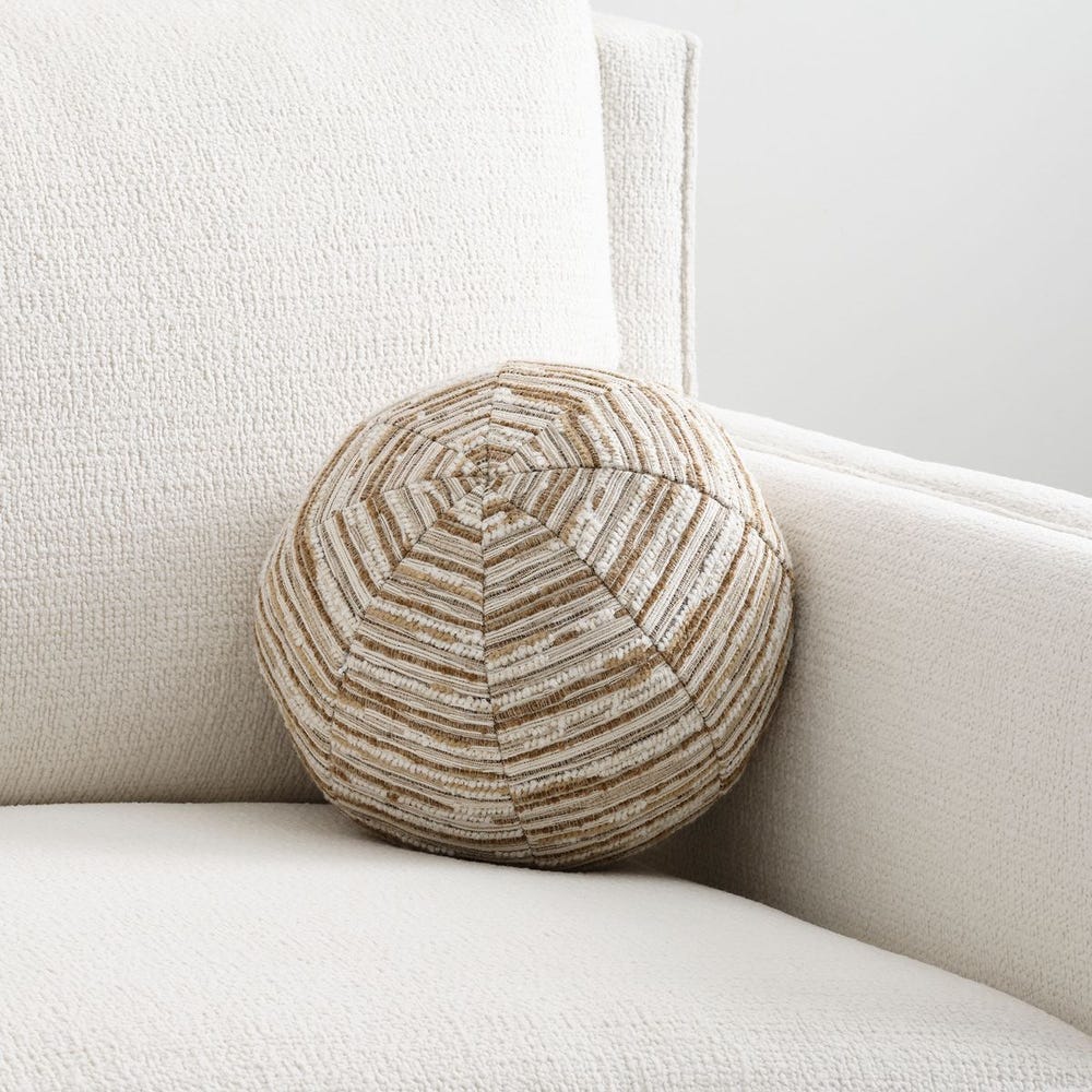 Ball Pillow - Wheat