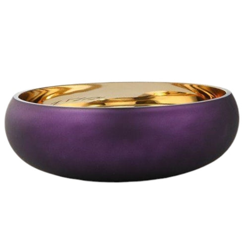 Purple and Gold Bowl