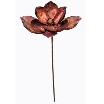 Magnolia Stem - Burgundy Metallic