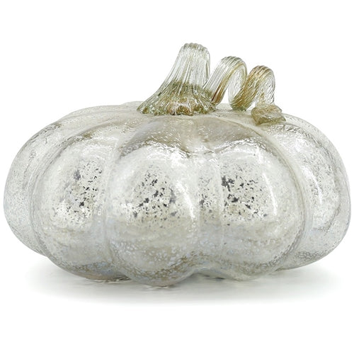 Pumpkin - Clear/Gold Glass, Large