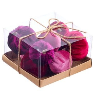 Velvet Pumpkin Box Set - Pink