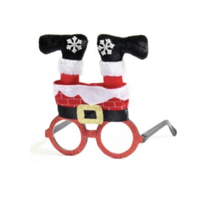 Christmas Santa Glasses