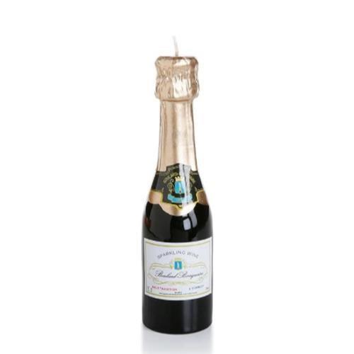 Champagne Bottle Candle