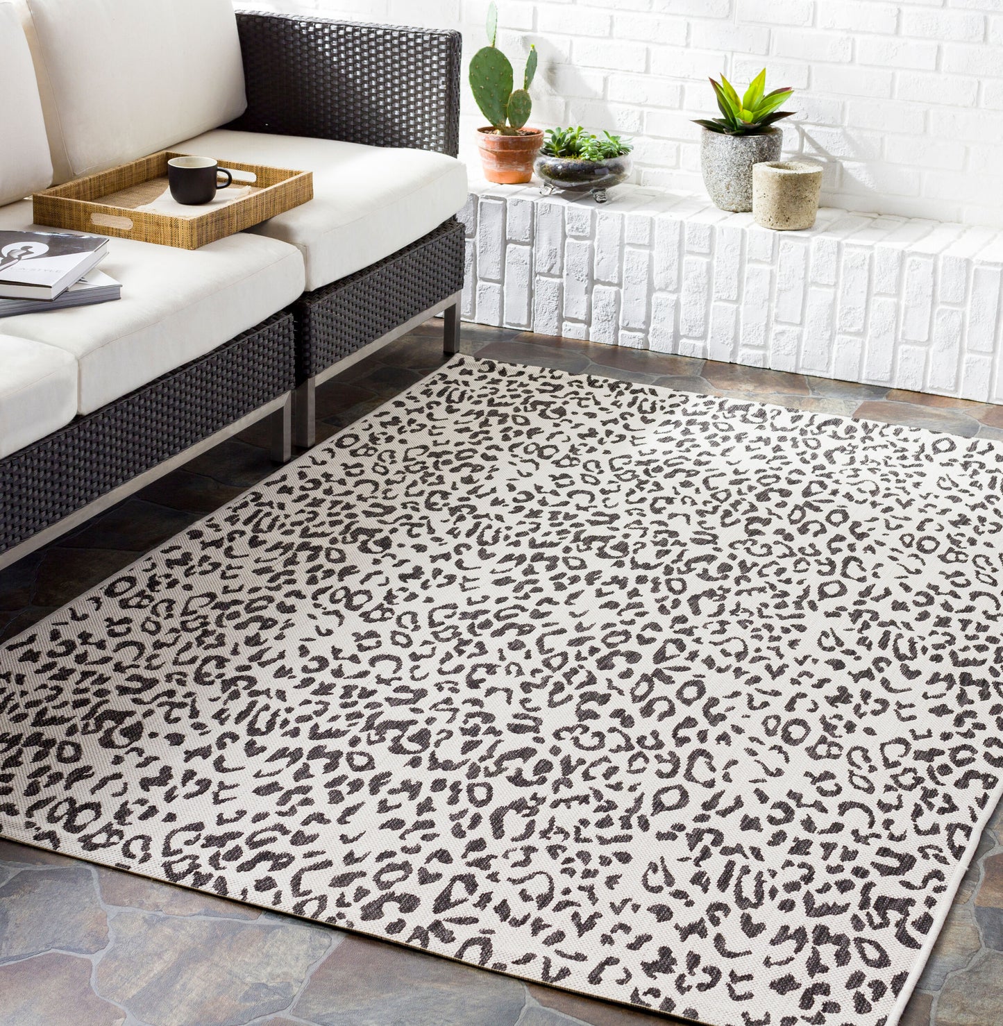 Cheetah Rug - 2' x 2'11"