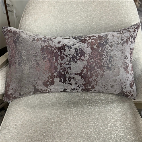 Abstract Heather Lumbar Pillow