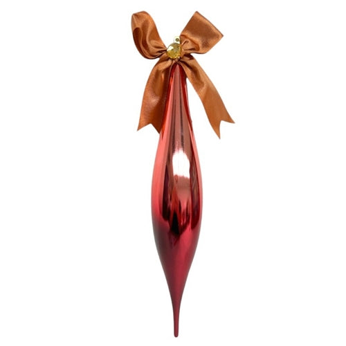 Drop Ornament with Bow