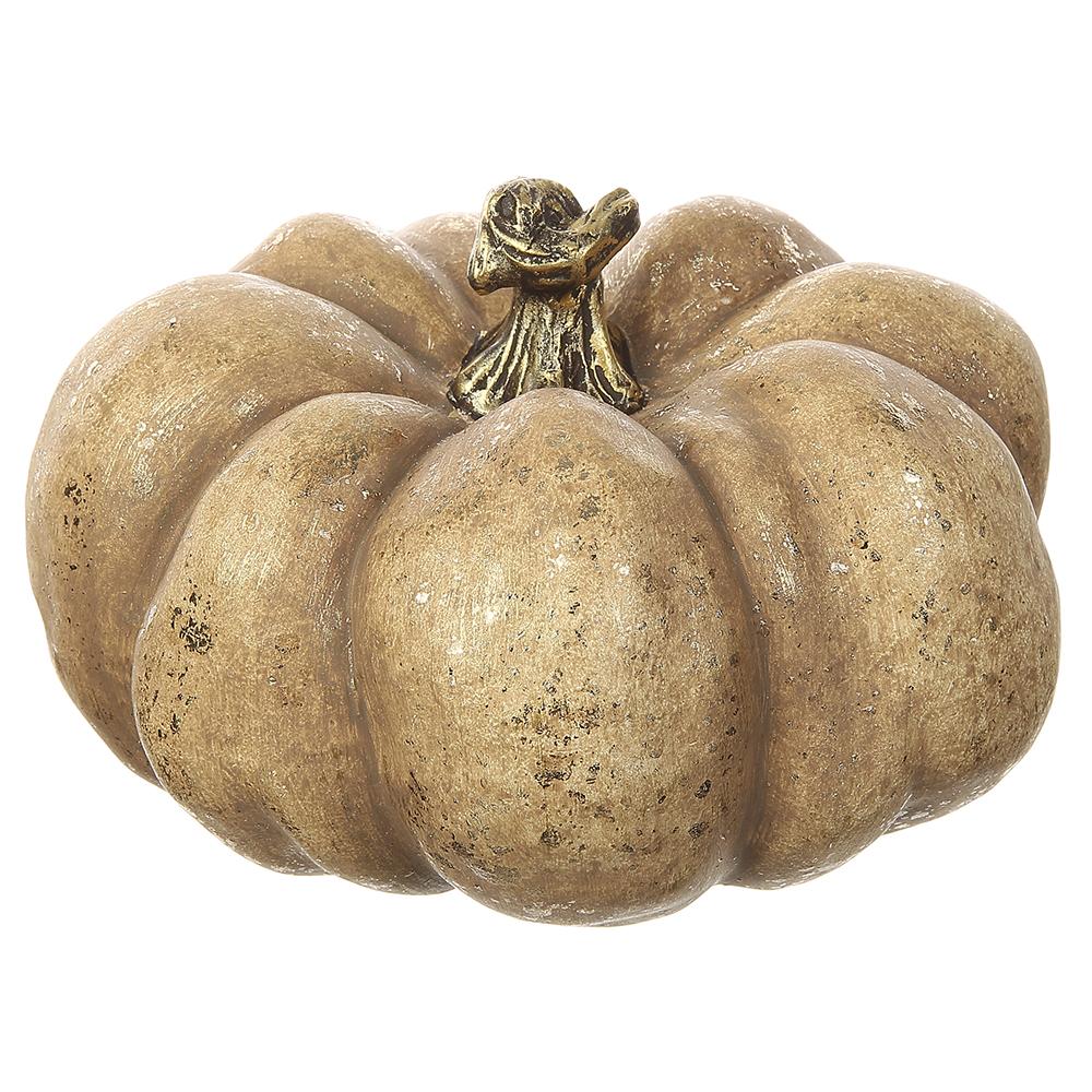Gold Glaze Pumpkin