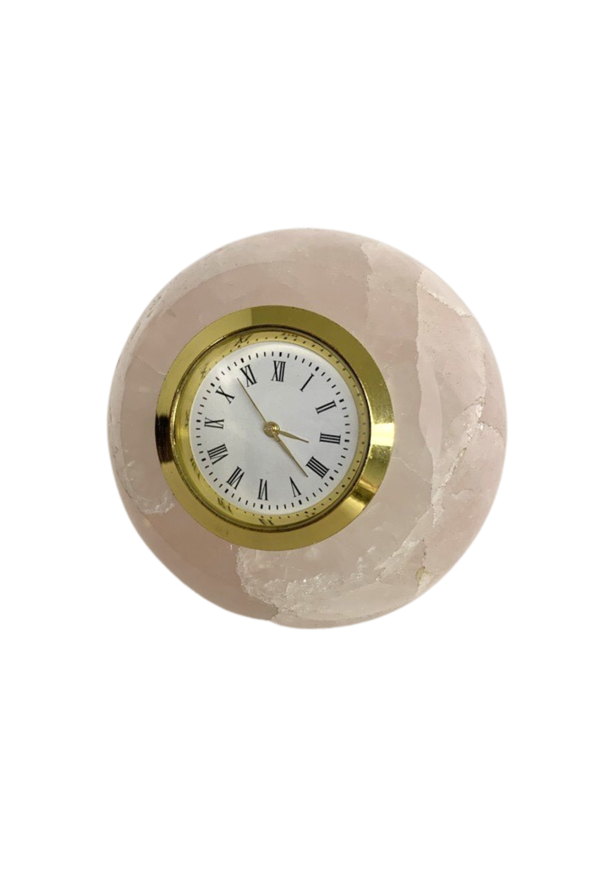 Pink Quartz Ball Clock