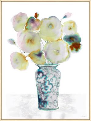 Poppies on Linen