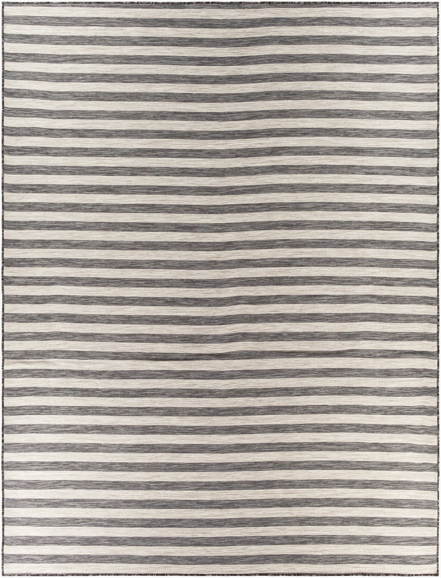 Tan Striped Rug - 2' x 2'11"
